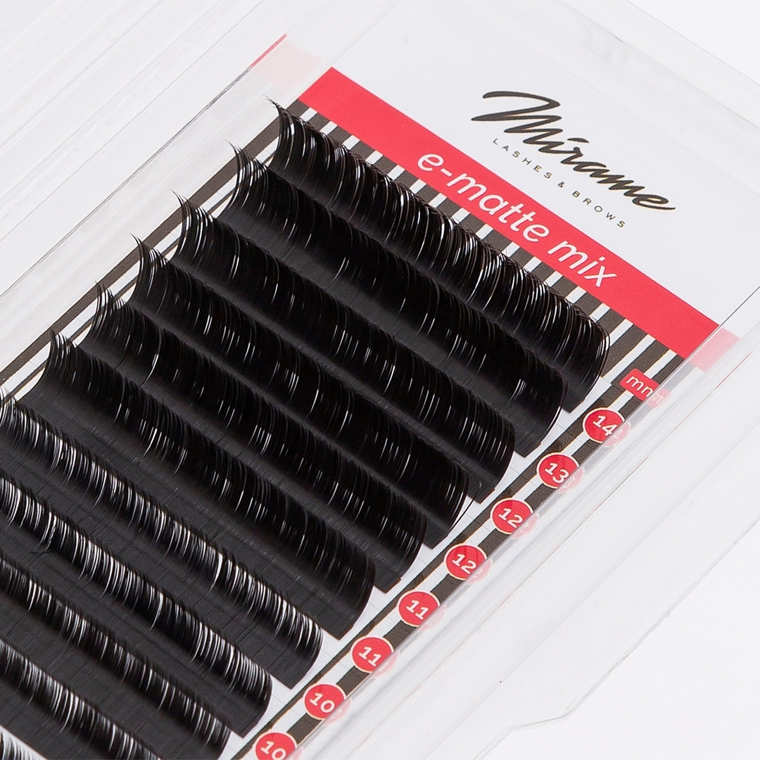 Pestañas E-Matte Mix