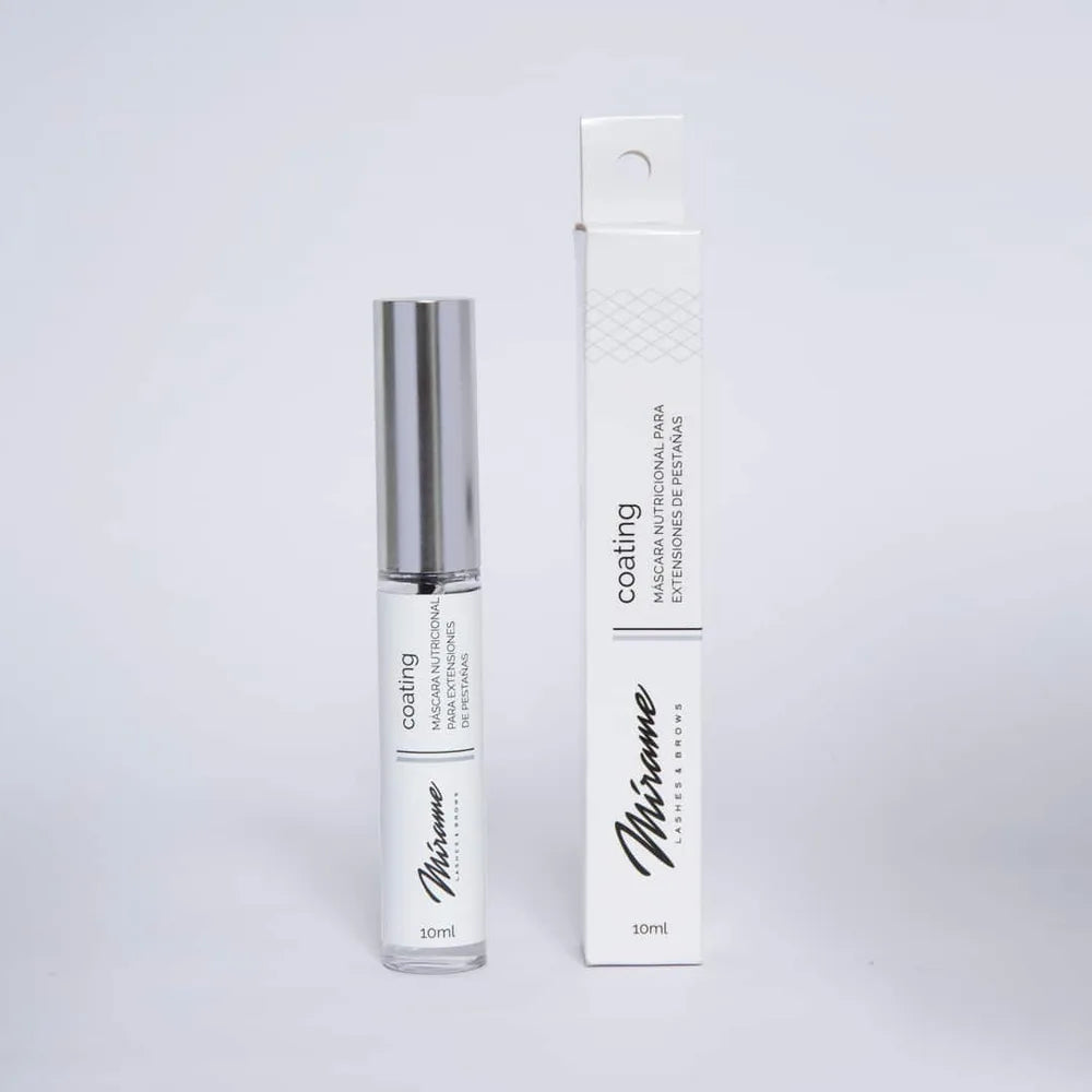 Coating para extensiones de pestañas